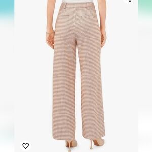 1. STATE DOUBLE PLEAT CHECKED DRESS PANTS